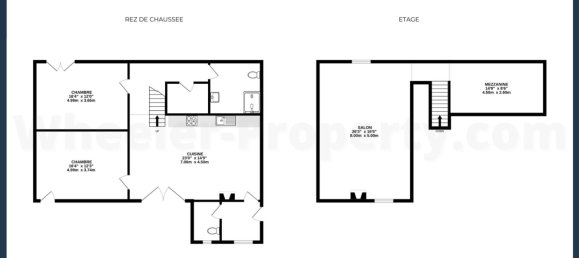 2 Schlafzimmer Stadthaus in Tarn-et-Garonne, France, Nr. 300154 2