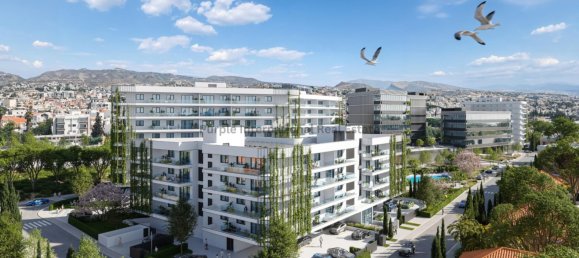 Квартира с 3 спальнями в Агиос Афанасиос, Кипр № 24354 2