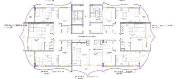 2 rooms Apartment in Tosmur, Turkey No. 9785 24