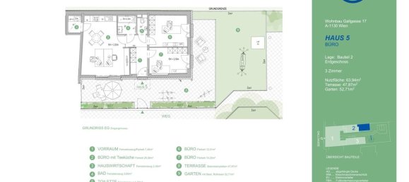 3 rooms Office in Hietzing, Austria No. 17502 14