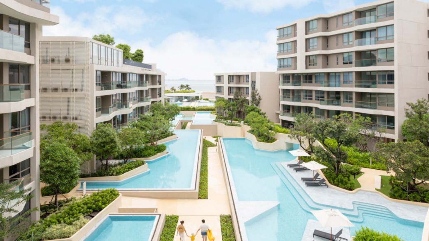 Квартира с 2 спальнями в Veranda residence hua-hin, Хуа Хин, Таиланд № 32258