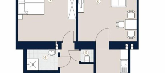 2-Zimmer Wohnung in Favoriten, Austria, Nr. 44598 8