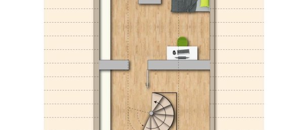 Apartamento de 1 dormitorio en Duisburg, Germany No. 6067 9