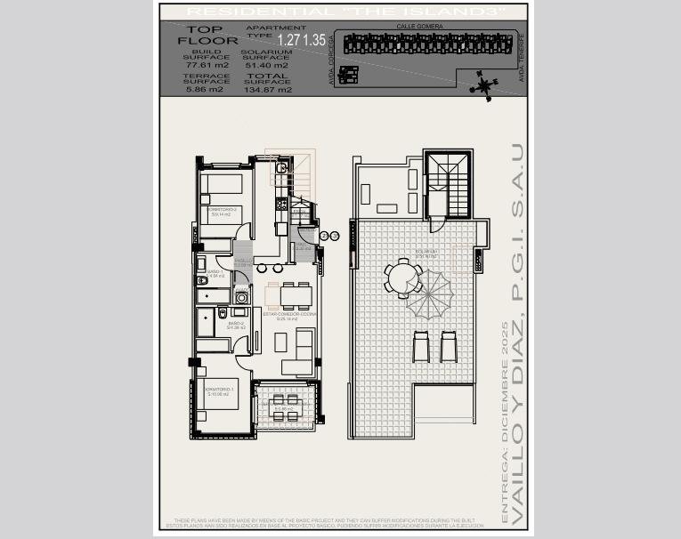 Apartamento de 2 dormitorios en Torrevieja, Spain No. 286027