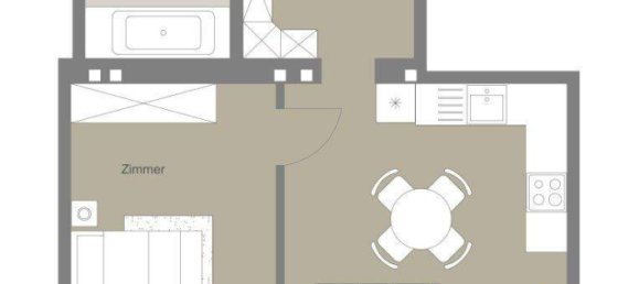 2غرفة شقة في Favoriten, Austria رقم 189764 14