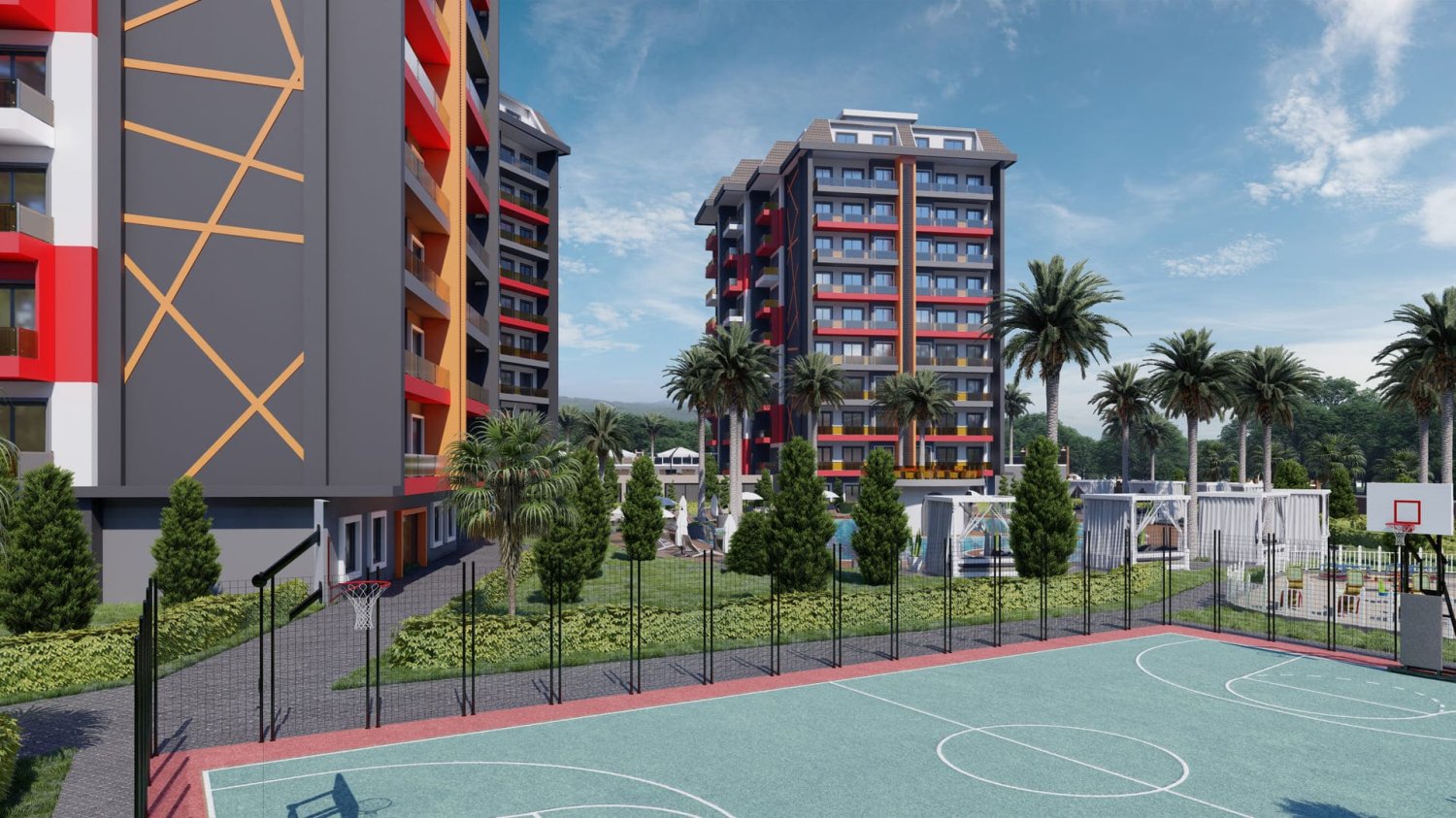 Appartement 4+1 à Yildirim Deluxe, Avsallar, Turkey No. 35198