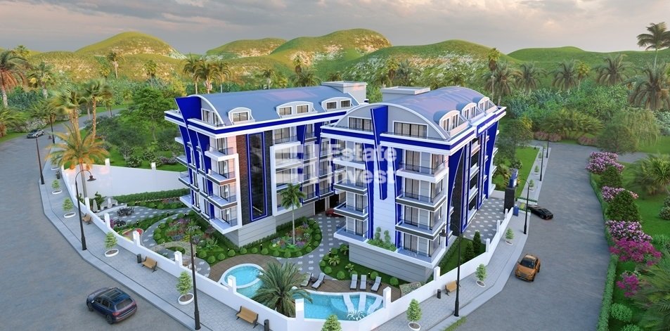 Wohnung 4+1 in Alanya, Turkey, Nr. 26265