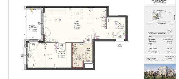 2-salle Appartement à Vienna, Austria No. 129297 6