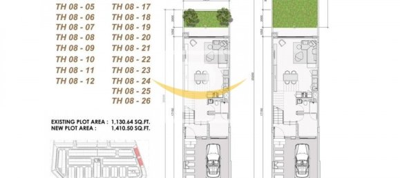 Moradia em banda T2 em Mohammed Bin Rashid City, UAE N.º 8052 8