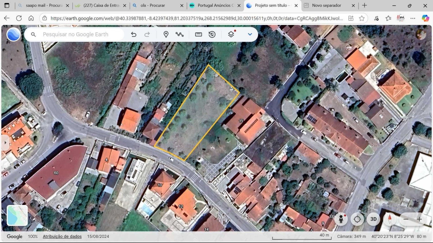  Land in Mortagua, Portugal No. 274625