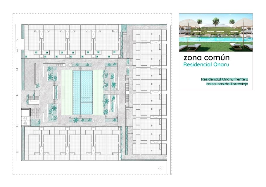 2 Schlafzimmer Wohnung in Torrevieja, Spain, Nr. 285632