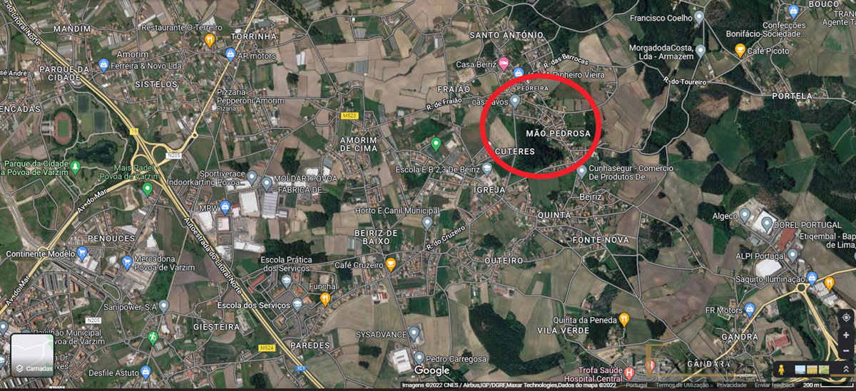 380m² Land in Povoa de Varzim, Portugal No. 275364