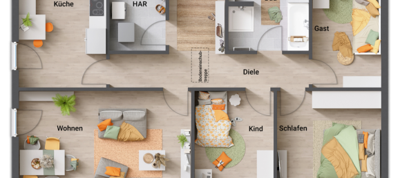 3 bedrooms Bungalow in Holzminden, Germany No. 346670 6