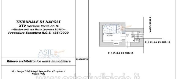 3 rooms Apartment in Naples, Italy No. 12006 11