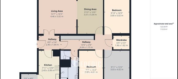 Квартира с 3 спальнями в Мец, Франция № 82532 4