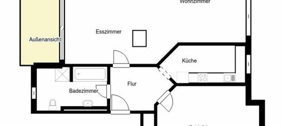 1 غرف نوم شقة في Wilmersdorf, Germany رقم 58122 11