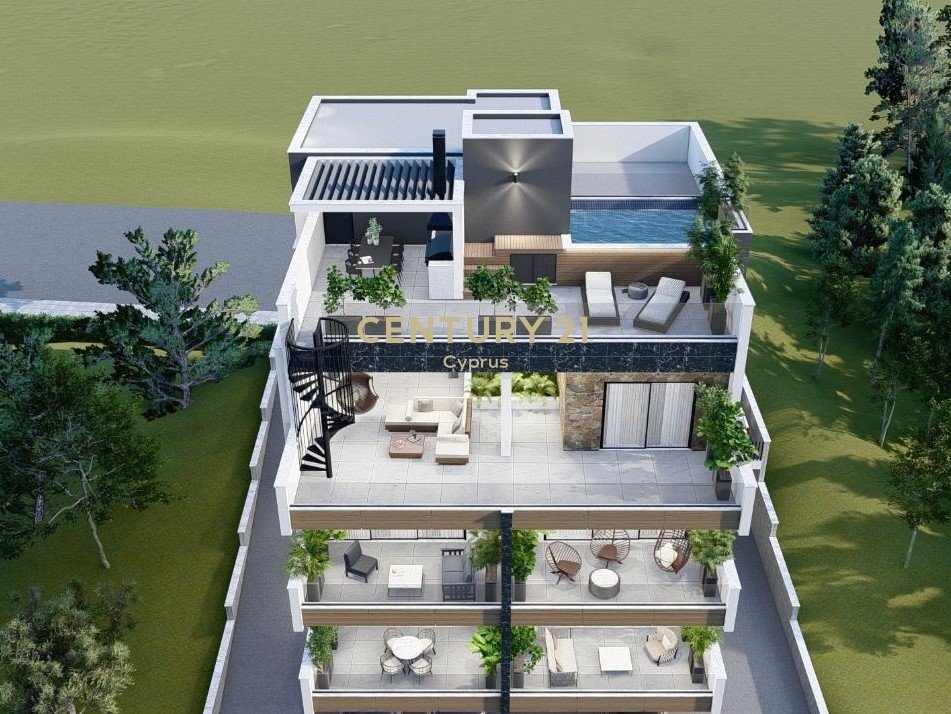 3 chambres Penthouse à Mesa Geitonia, Cyprus No. 352