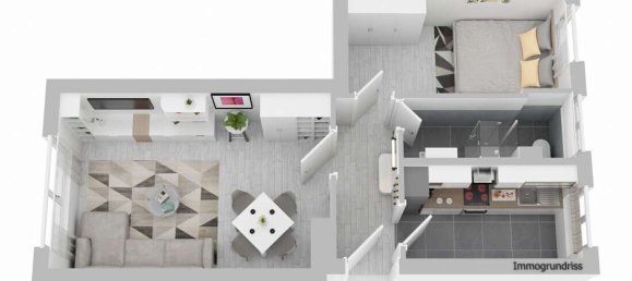 Apartamento de 2 habitaciónes en Schmargendorf, Germany No. 371501 3