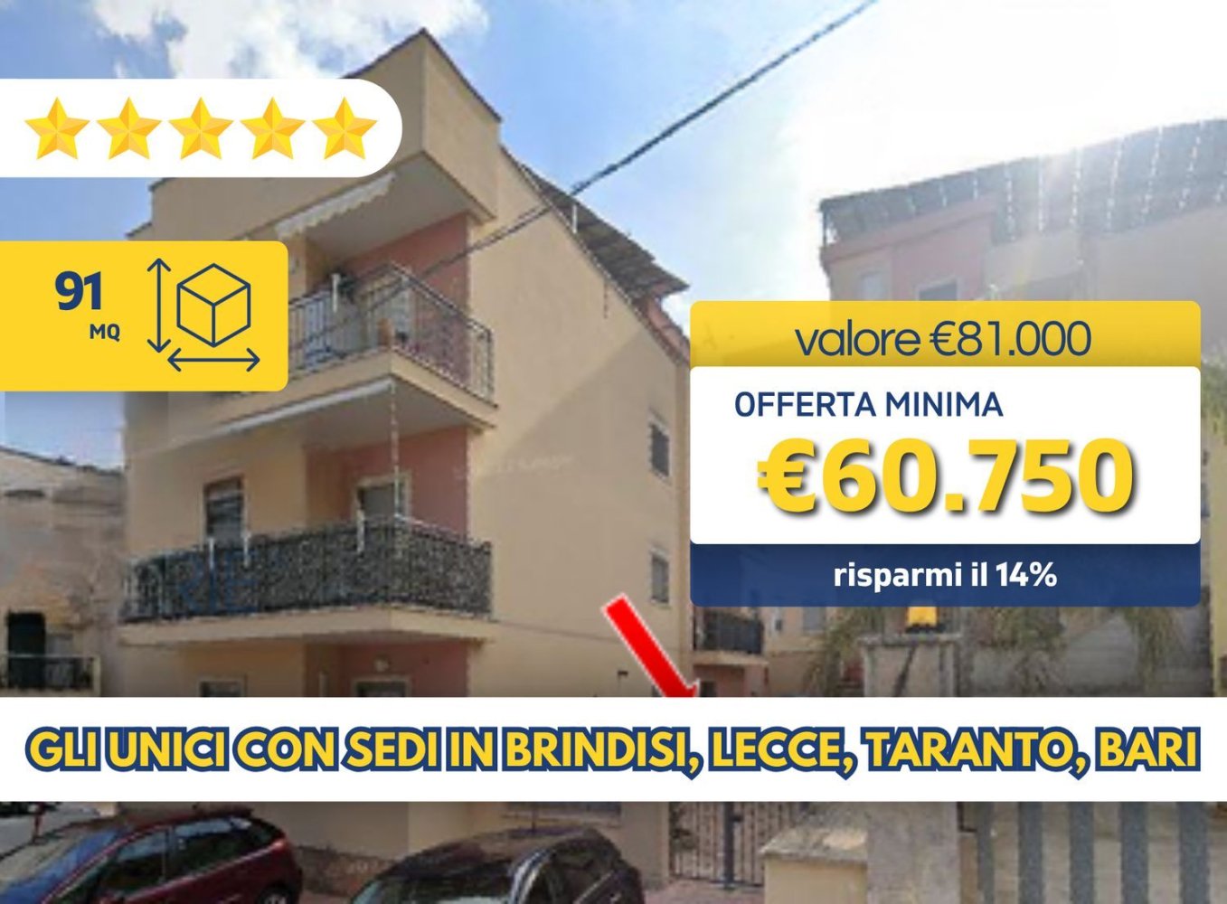 Apartamento de 3 habitaciónes en Crispiano, Italy No. 258709