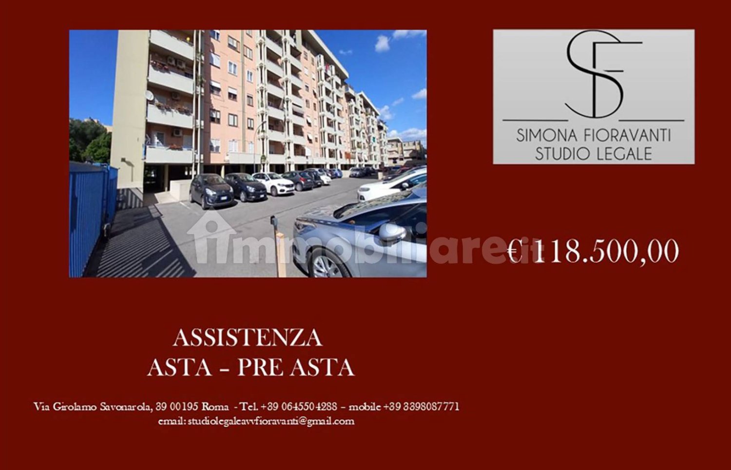 Apartamento de 1 dormitorio en Rome, Italy No. 206050