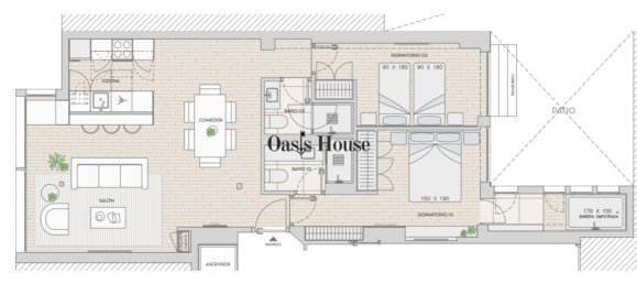 2 Schlafzimmer Wohnung in Madrid, Spain, Nr. 101970 17