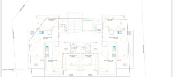 Квартира 1+1 в Махмутлар, Турция № 3138 24