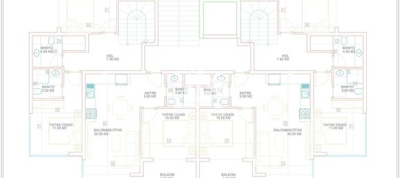 Квартира 1+1 в Махмутлар, Турция № 3138 22