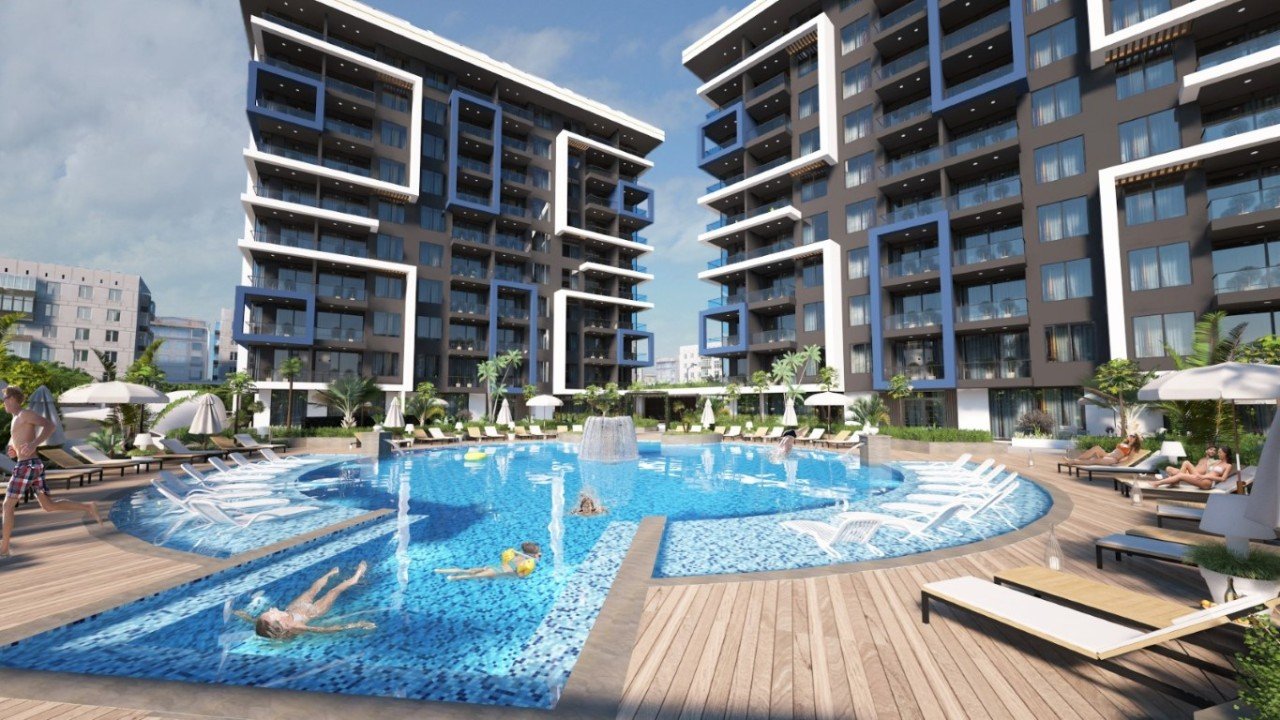 Apartment 1+1 in Alanya, Turkey No. 4456
