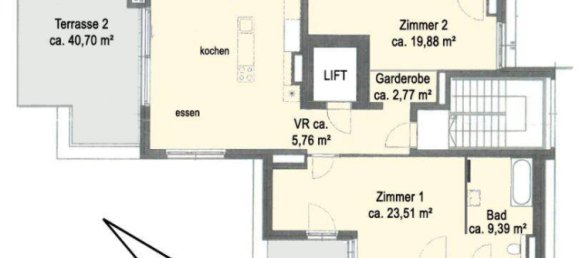 Penthouse de 4 divisões em Liesing, Austria N.º 109566 2