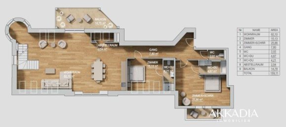 Dúplex de 4 habitaciónes en Hietzing, Austria No. 191304 18
