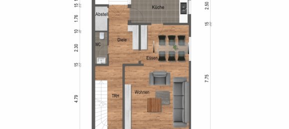 Таунхаус с 4 спальнями в Энц, Германия № 91054 36