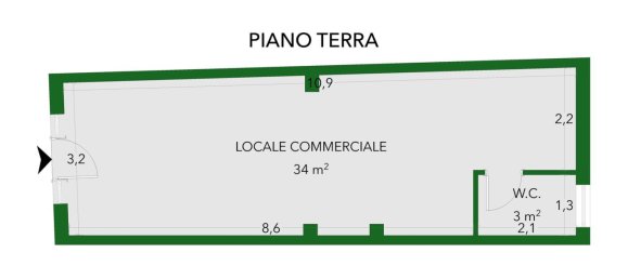 Коммерческая недвижимость 46м² в Рим, Италия № 22113 9