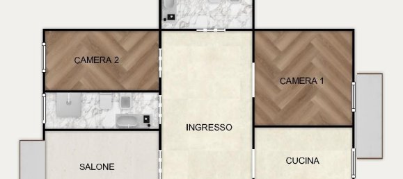 4-salle Appartement à Turin, Italy No. 161208 38