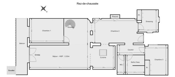Casa de 3 dormitorios en Vitry-sur-Seine, France No. 308872 14