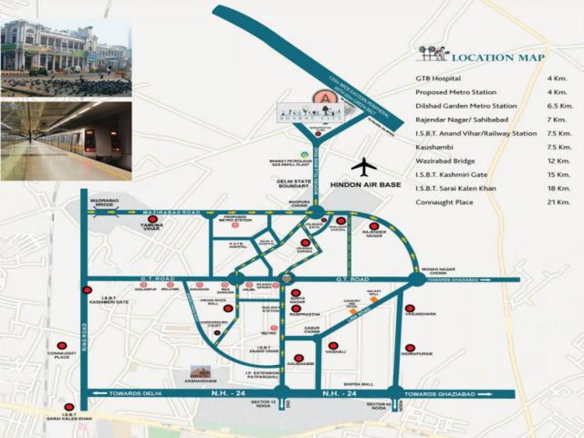 Casa T2 em Ghaziabad, India N.º 54117