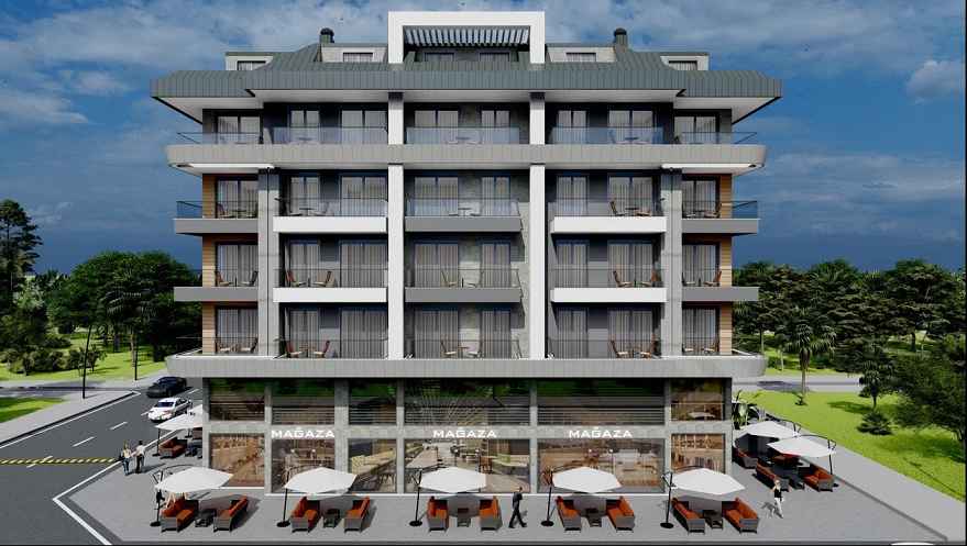 Apartment 1+1 in Alanya, Turkey No. 11904