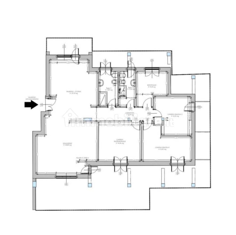 3 bedrooms Penthouse in Macomer, Italy No. 267033