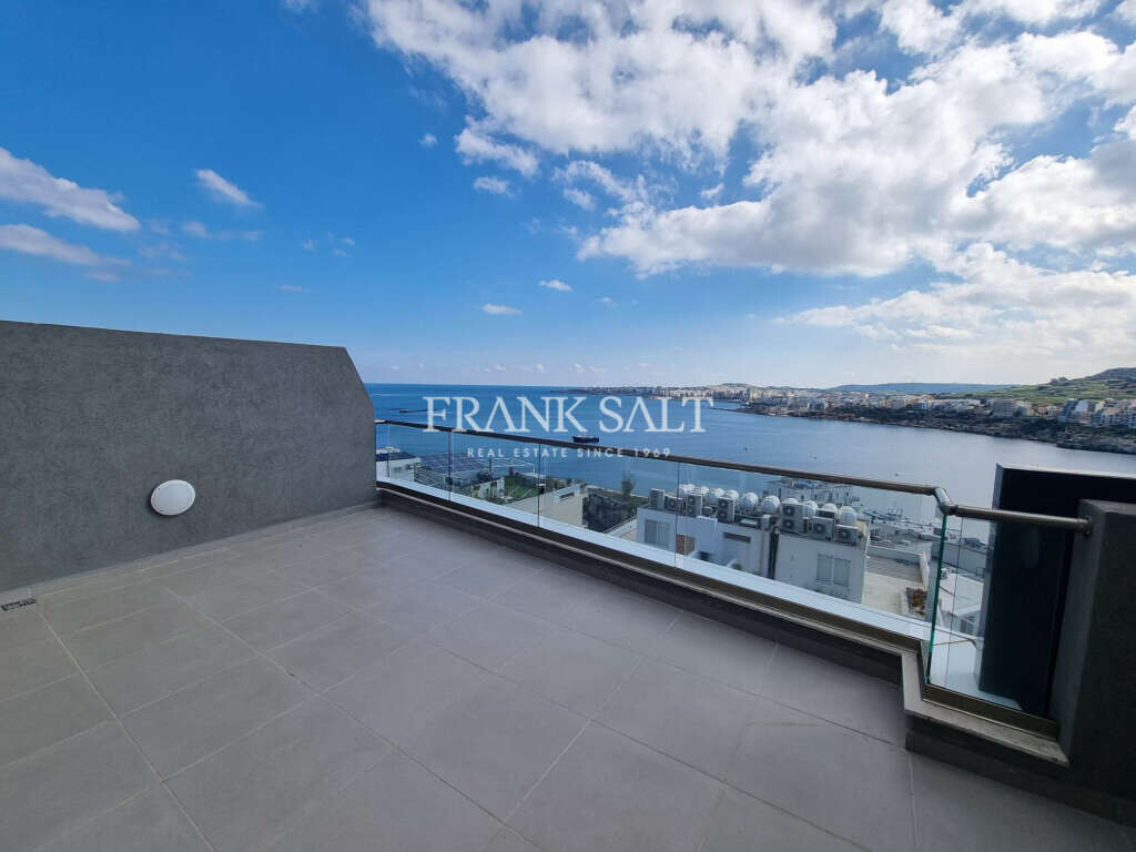 Пентхаус с 3 спальнями в Сан-Пауль-иль-Бахар, Мальта № 7262