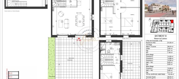 Moradia em banda T4 em Dunkerque, France N.º 208934 2