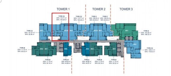 3 bedrooms Condo in Thu Duc, Vietnam No. 13444 6