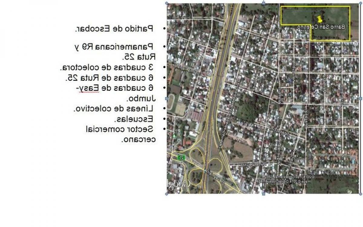 Земельный участок в Эскобар, Аргентина № 115325