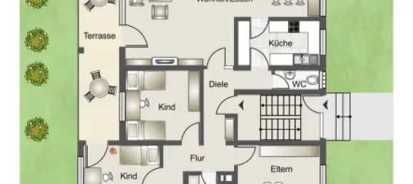 Bungalow de 5 dormitorios en Neckar-Odenwald-Kreis, Germany No. 91480 38