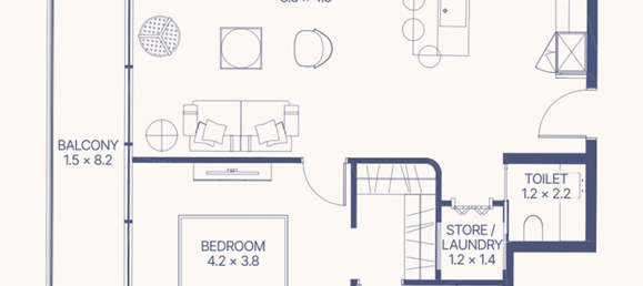 Studio à Al Marjan Island, UAE No. 121683 6