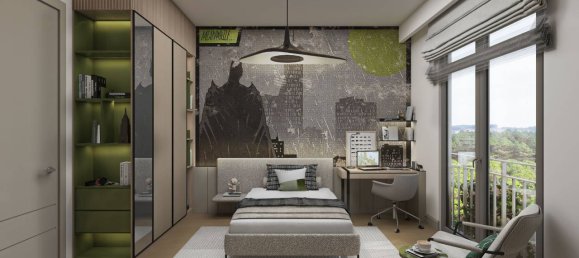 Квартира 5.5+1 в Ozak Doa Gokturk, Эйюп, Турция № 39987 4