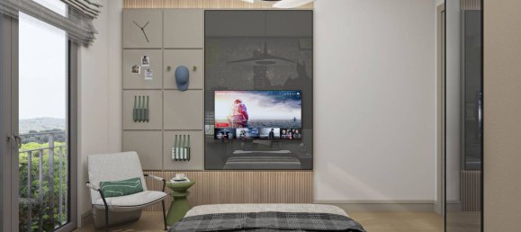 Квартира 5.5+1 в Ozak Doa Gokturk, Эйюп, Турция № 39987 5