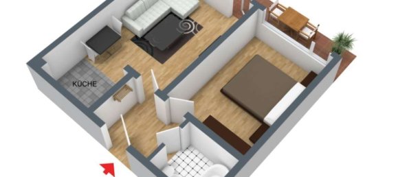 1 Schlafzimmer Wohnung in Mitte, Germany, Nr. 312266 23