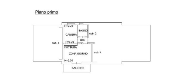 Пентхаус с 2 спальнями в Парцаника, Италия № 380863 20