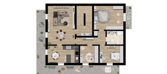 Вилла с 6 комнатами в Монвалле, Италия № 38900 18