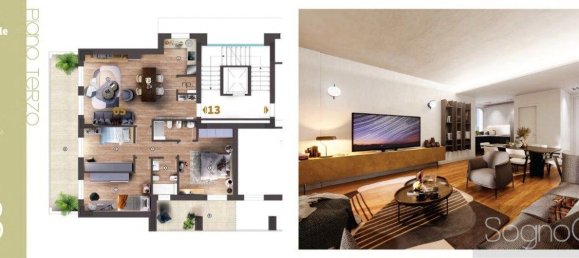 5-Zimmer Wohnung in Florence, Italy, Nr. 211646 18