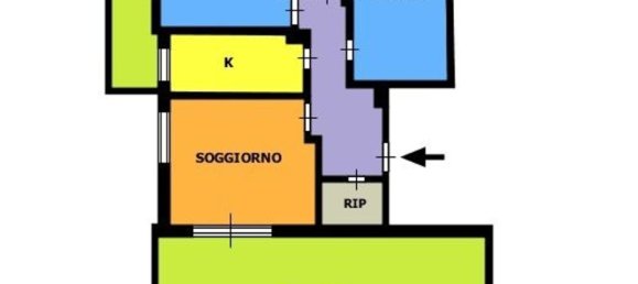 3 rooms Penthouse in Rapallo, Italy No. 261390 20